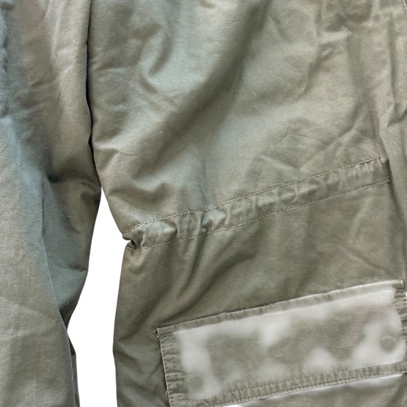 Gap Douglas Fir Green Sherpa Parka with a high-pile fleece interior - Picture 9 of 14